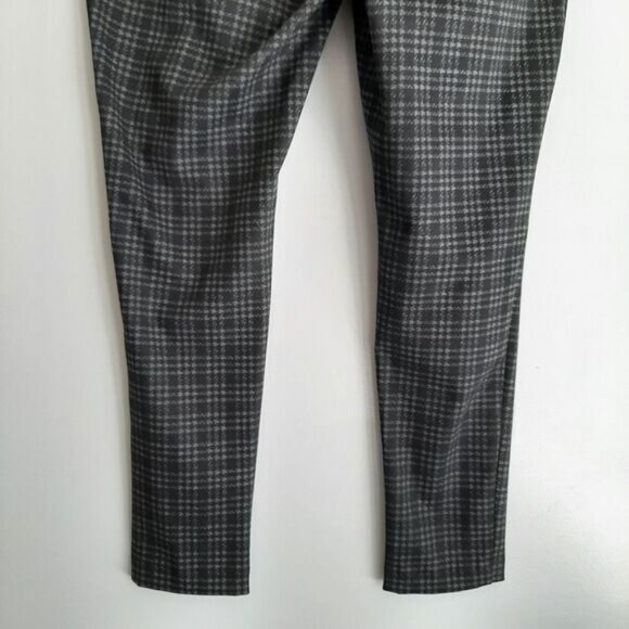 PENNINGTONS Universal Fit Savvy Slim Leg Pull-on Stretch Plaid Pants Sz X / 14 - Picture 9 of 11